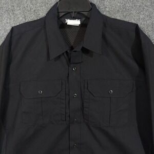 Vertx Phantom LT Shirt Mens XL Navy‎ Long Sleeve Tactical Uniform Button Up New